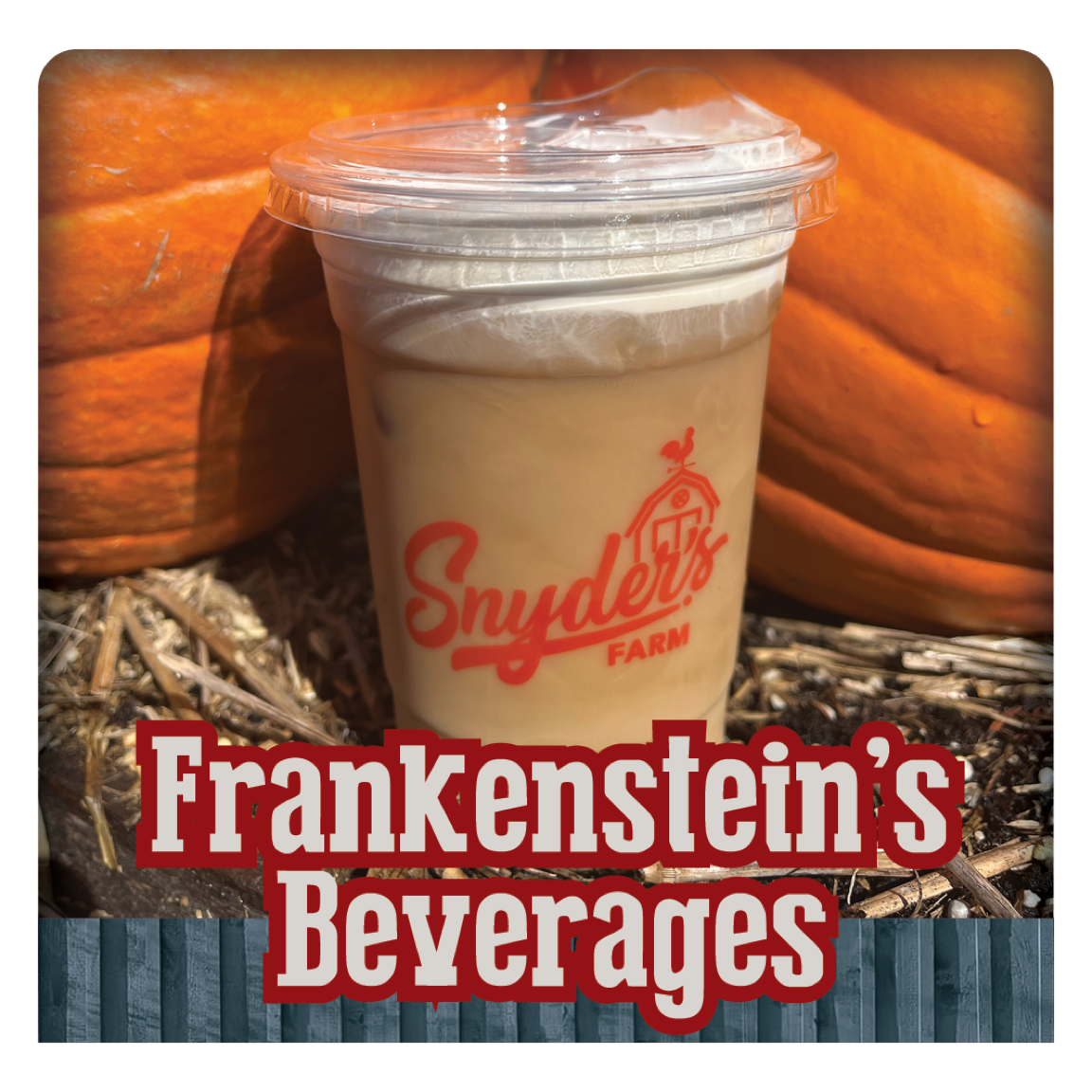 Iced Coffees, Lemonades and more.