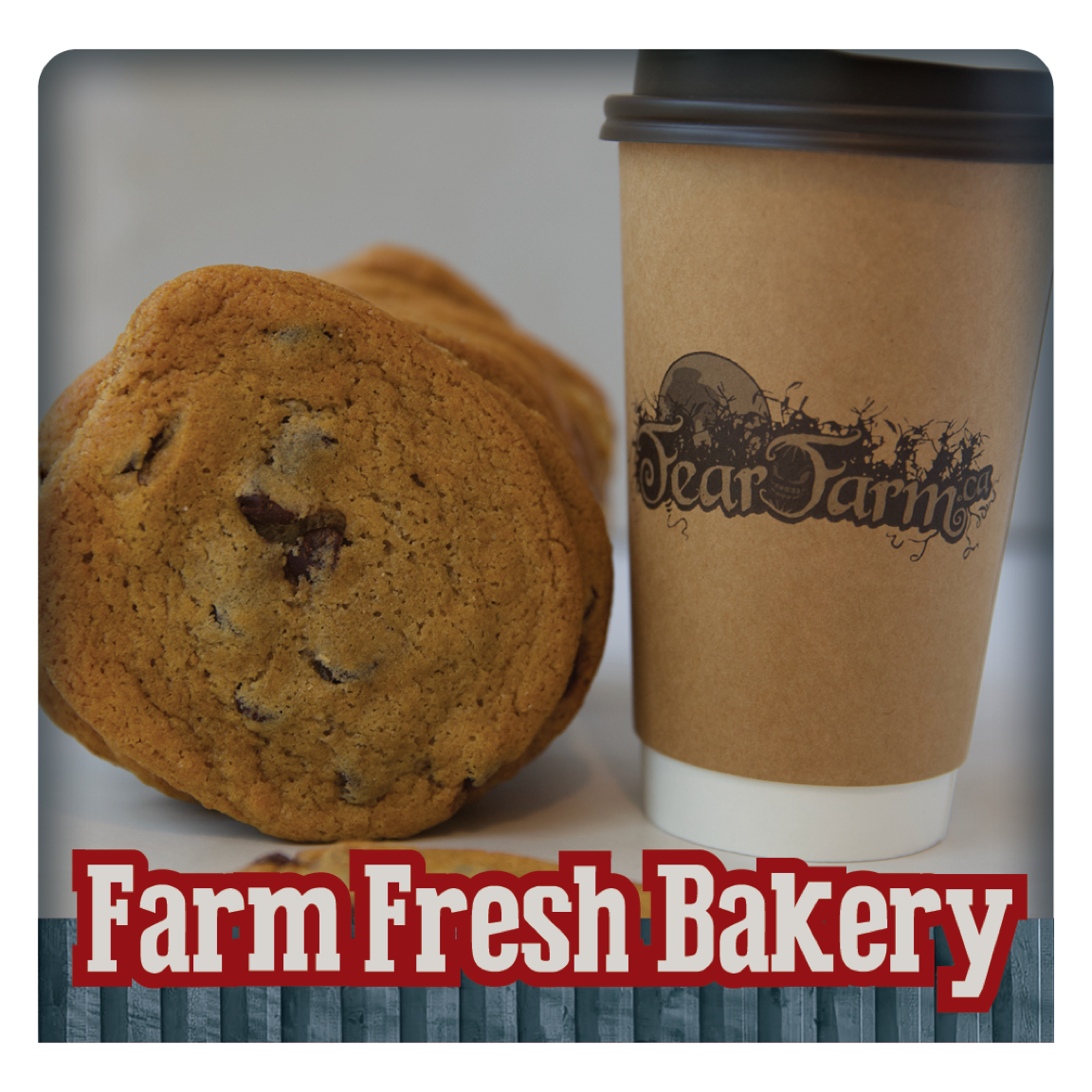 Farmhouse Eatery-Pizza, Nachos, Hot Drinks, Pastries and sweet dessert offerings